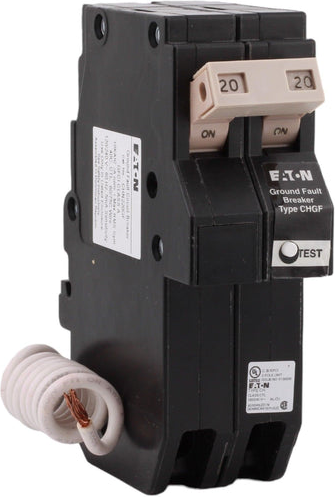 CHN220GF 20 Amp Two Pole Ground Fault Circuit Breaker